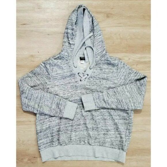 Torrid Womens Lace Up Cropped Hoodie 1X - Picture 1 of 3